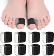 KAIDILA 8 Pack Big Toe Spacer, Bunion Corrector for Women Men, Toe Separators for Overlapping Toes & Bunion Pain Relief
