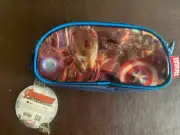 Marvel Avengers Age Of Ultron Pencil Case Pencil Pouch Blue New With Tags