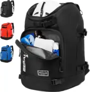 MERALIAN Ski Boot Bag - 50L Ski Boot Travel Backpack Waterproof Snowboard Boo...