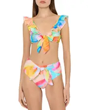 Milly Watercolor Bikini Bottom