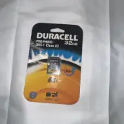 Duracell SDHC 32GB Pro Photo UHS-1 Class 10 Memory Card