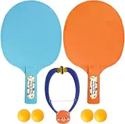 Door Pingpong Game - Pingpong Doorway Game | Hangable Table Tennis Trainer Portable Set | Portable Doorway Table Tennis Trainer | Adjustable Pingpong Game with 2 Rackets and 4 Balls for Children