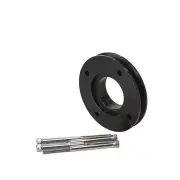 Aeroflow Gilmer V-Groove Adapter Black for Holden 253-308 V8 With