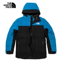 在飛比找蝦皮商城優惠-The North Face北面男款藍黑撞色防水透氣保暖可調
