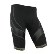 Santic Men's Bicycle Cycling Short 4D Coolmax Padded Bike Riding L-3XL Black