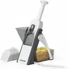 5 in 1 Safe Vegetable Chopper, Mandoline Slicer for Kitchen, Adjustable Mando...