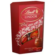 Lindt LINDOR Milk Chocolate Cornet 50g