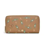 Radley London FROG, Jumping for Joy Zip Around Wallet, NWT $128