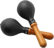 Maracas Large Colorful Wood Rumba Shakers Rattle Hand Percussion of Sand of t...