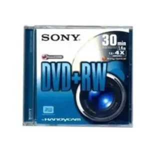 【SONY 索尼】8CM DVD+RW 日本 1.4GB 30MIN手持式攝影專用可重覆燒錄光碟(5片)