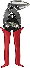 MIDWEST Aviation Snip - Left Cut Upright Tin Cutting Shears with Forged Blade & KUSH'N-POWER Comfort Grips - MWT-6900L
