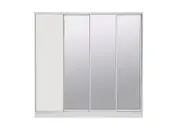 SPACEMASTER BABYLON Extra Large Robe with 3 Mirrored and 1 Panel Door