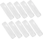 Vaguelly 10Pcs Leak Travel Lotion Bottles Clamshell Design for Creams Moisturizers Foundations Compact for Daily Use Travel Convenience