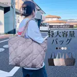 ROSE NOIRE 正版授權 羽絨包 綿綿包 PUFFER BAG 泡泡托特包 韓系包包 購物袋 肩背包包 大容量包包