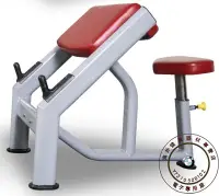 在飛比找Yahoo!奇摩拍賣優惠-健身房牧師椅牧師凳二頭肌訓練凳二頭肌架訓練器