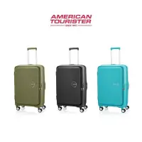 在飛比找Yahoo!奇摩拍賣優惠-AT美國旅行者 前開旅行箱推薦 出國行李箱 28吋 可擴充 