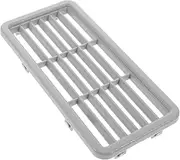 Louver Air Outlet Air Wind Outdoor Blinds Window Air Conditioner Rv Air Conditioner Cover Outdoor Vent Cover Replacement Louvered Grille Cover Car Air Outlet Car Ac Vent Grey Abs MOLUCKFU