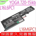 LENOVO L16L6PC1 聯想電池 YOGA 720-15IKB 80X7 L16C6PC1 L16M6PC1 L16S6PC1 5B10M53745 5B10M53745 5B10M53744