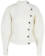 Ferragamo Wool-Blend Knit Top