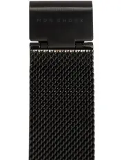 [Mon Choux] Classic Mesh Watch Strap 18mm in Black