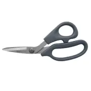 Clauss 18516 7-Inch Titanium Bonded Ultraflex Bent Shear, green