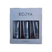 New Ecoya Mini Pamper Gift Set x3 40ml Hand Cream Guava Sweet Pea Lotus Boxed
