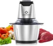 Lightweight 250W Mini Food Processor - Ideal for Vegetables, Nut, and Baby Food