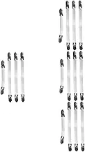 LIFKICH 4sets Ironing Board Cover Clips Straps Elastic Fasteners for Bed Sheets Ironing Board Cover Holders 4pcs*4
