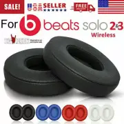 2x Ear Pad Cushion Replacement For Beats Dre Solo 2 Solo 3 Wireless / Wired