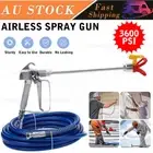 3600 PSI Airless Spray Gun Paint Sprayer Painting W/ Tip Guard Fits Titan Wagner