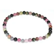 5-7mm Tourmaline, Pink Mix bracelet
