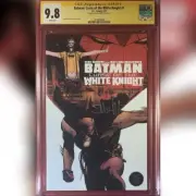 BATMAN CURSE OF THE WHITE KNIGHT #1 CGC 9.8 SS SIGNED BY SEAN MURPHY
