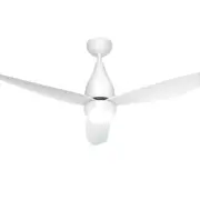 Devanti 52'' Ceiling Fan DC Motor LED Light Remote Control - White