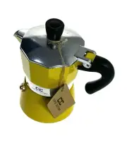 Coffee Culture Coffee Maker 1 Espresso Cup Yellow Perfect Coffee Every time