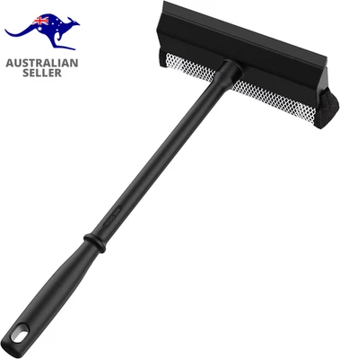 Professional Squeegee for Car Windshield Cleaning, 2 in 1 Shower Door Squeegee w
