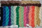 Appleton Wool Yarn Needlepoint Tapestry Yarn Lot of 20, Forty Five Yard Hanks