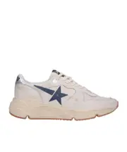 Golden Goose Deluxe Brand Running Sole Lace-Up Sneakers 43 White