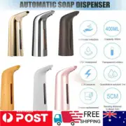 400ML Automatic Soap Dispenser Touchless Handsfree Infrared Sensor Hand Washer