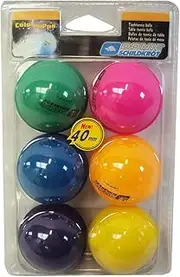 Donic DO649015 Colour Mix Popps 40mm 6 Pack