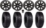 High Lifter HL9 Beadlock 15" Wheels Black 30" Intersect Tires Can-Am Maverick X3