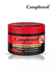 Compliment, Hair Mask 2in1 PEPPER+USMA OIL 500ml against hair loss, for growth