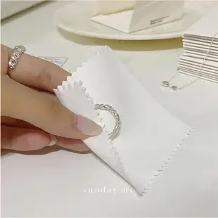 現貨𝐬𝐮𝐧𝐝𝐚𝐲 𝐚𝐜𝐜｜CLEAN 拭銀布 silver polishing cloth 喜愛純銀飾品居家必備