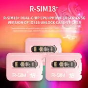 R-SIM 18+ Nano Unlock RSIM Card Fit for iPhone 14 Plus 13 12 Pro Max 11 X IOS