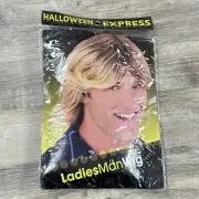 VTG Halloween Express Ladies Man Wig Easter Unlimited NEW NOS RARE