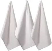 Cotton Kitchen Towel Set Lightweight & Fast-Drying Dish Towels, 20X30, Natural C