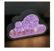 Tulip Light Cloud Shape Tulip Lamp Night Light for Bedroom LED Flower Light