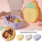 Children Cute Watermelon Pineapple Picnic Kids Lunch Bento Box Food Box 1x