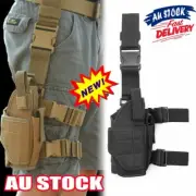 Military Sports Hunt Pistol Pouch Leg Tactical Thigh Holster Puttee Gun APB
