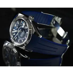 Rubber B Rolex 勞力士 DXM Watch 不鏽鋼/半金 天行者專用 橡膠錶帶【原廠授權代理】