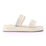 Verali Women's Boss Flatform Slides Bone (EU 36-41)